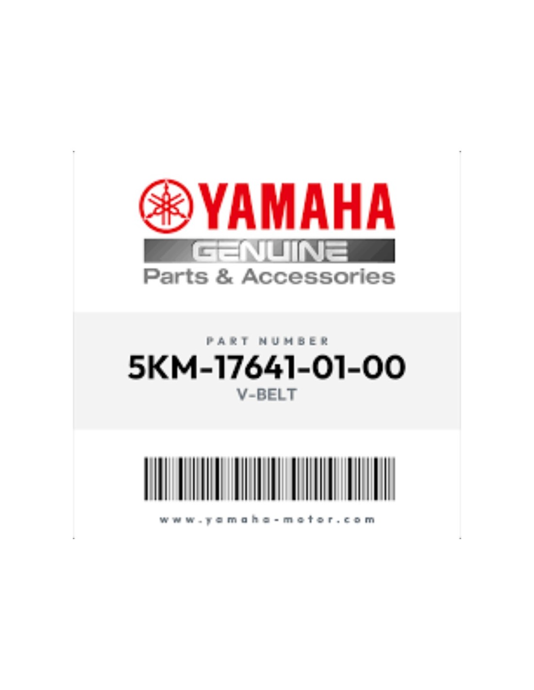 YAMAHA- Correa de transmisión Yamaha YFM 700F (Grizzly Fl Auto 4x4)  (5KM176410100)
